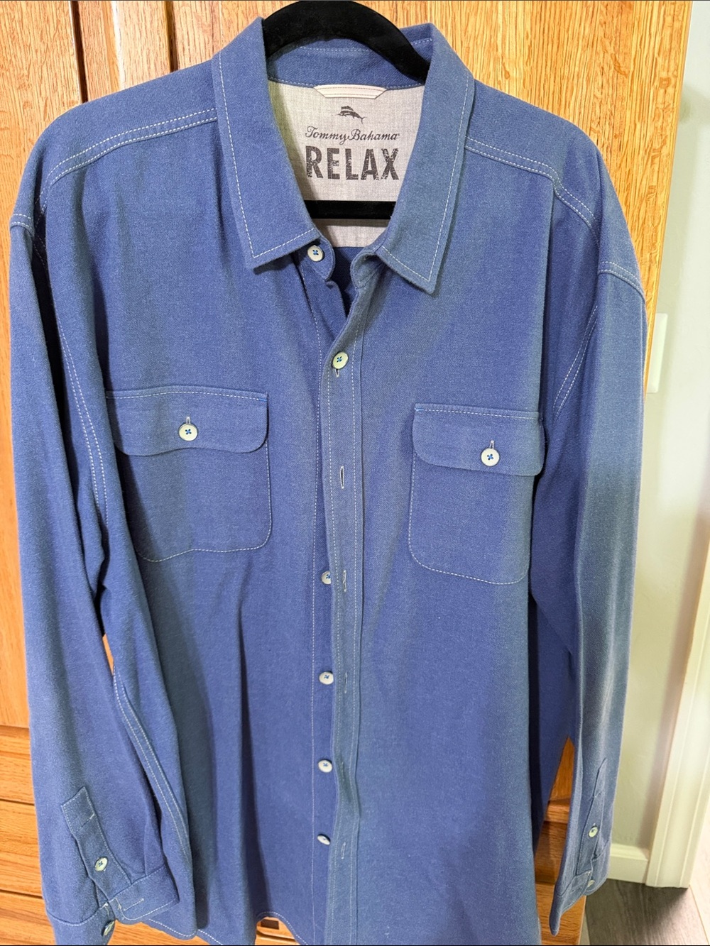 Tommy Bahama Blue Relax Button-Down Shirt